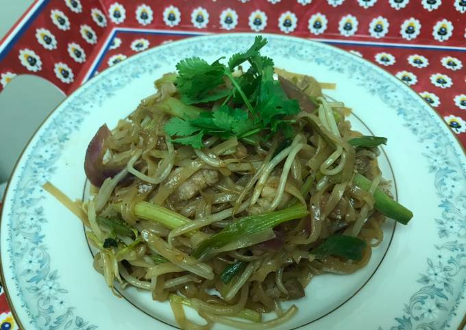 Recipe of Quick Stir Fried Hu Tiu (Inspired by Flavorful Origins Documentary)