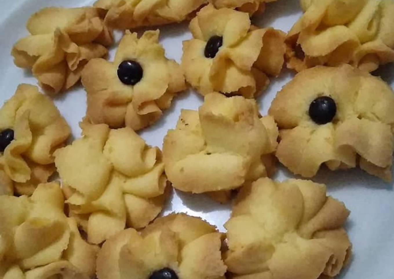 Kue semprit 3 bahan aduk2 aja