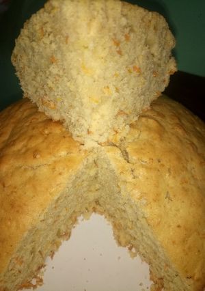 A picture of Carrot cake (charcoal jiko baked).