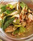 Marinierter Pak Choi nach koreanischer - Kimchi Art