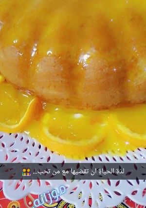 صورة لوصفة كيكة البرتقال ولا ألذذذذذ