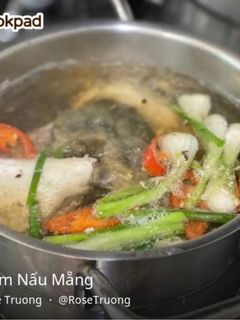 Hình của món Cá Cam Nấu Mẵng.