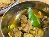 แกงเผ็ดไก่กับมะเขือ