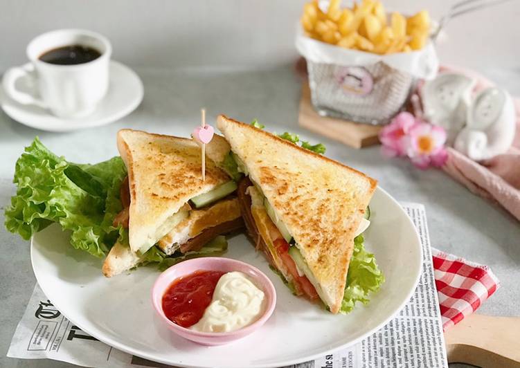 BIKIN NAGIH! Resep Rahasia Breakfast Sandwich