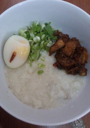 Foto resep Bubur ayam dikecapin