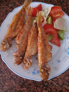 Una foto de Salmonetes a la plancha