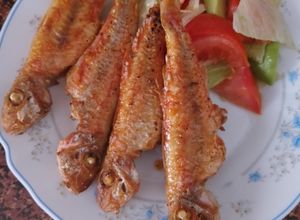 Una foto de Salmonetes a la plancha