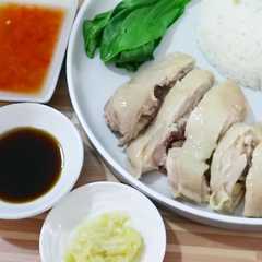 A picture of Nasi Ayam Hainan Rice Cooker.