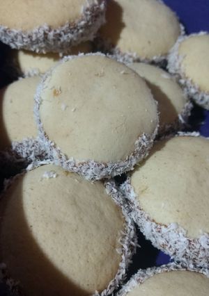 Una foto de Alfajores de maizena