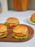 Jalapeño Cheese Chicken Slider - Mini Burger Ayam 🇺🇸
