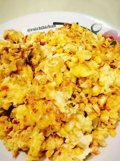 Foto resep Telur dadar orak-arik jagung