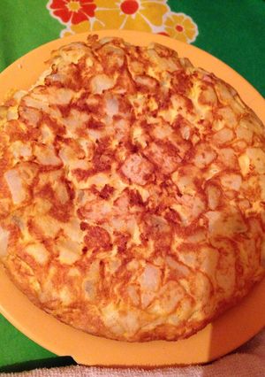 Una foto de Tortilla rellena de paleta y mozzarella