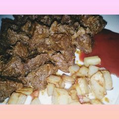 A picture of Tikka🍴 Boti 🍢🍢.