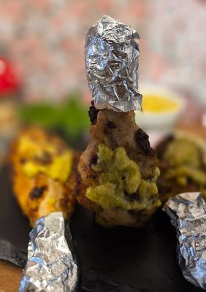 A picture of Chicken tangri kebab.