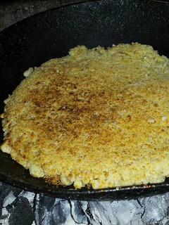 Una foto de Mbeju (plato típico de Paraguay)