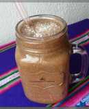 Licuado de bananas y cacao