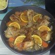 Pollo a la naranja