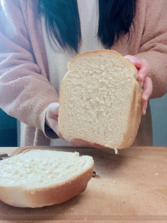 無添加的白吐司麵包|過熱水蒸氣烤箱微波爐 的食譜成品照片