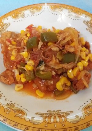 Foto resep Ayam Gekri(geprek kriuk) Asam Manis🤗