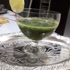 A picture of Mint lemon juice.