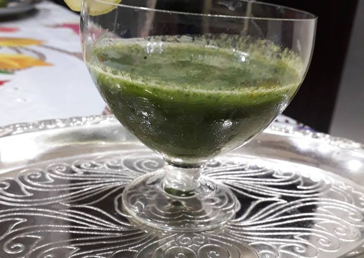 Recipe of Perfect Mint lemon juice