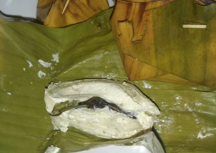 Resep Pepes tahu jamur waluh Anti Gagal