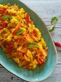 Biryani vegetariano