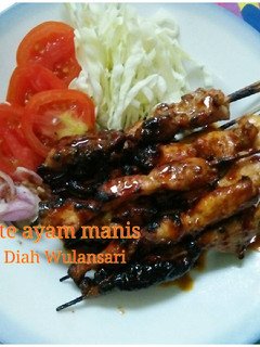 Foto resep Sate ayam manis berasa sate kambing 😄😄😄😄