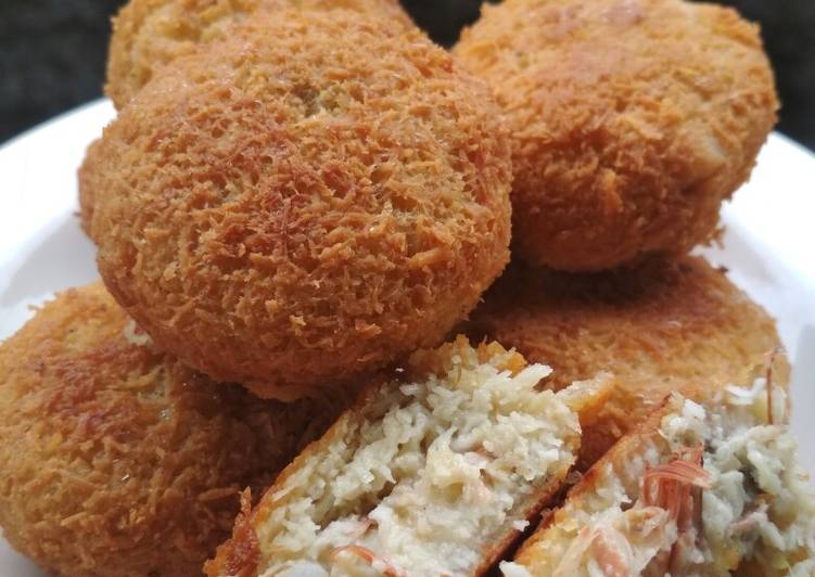 Resep Perkedel kelapa udang, Sempurna