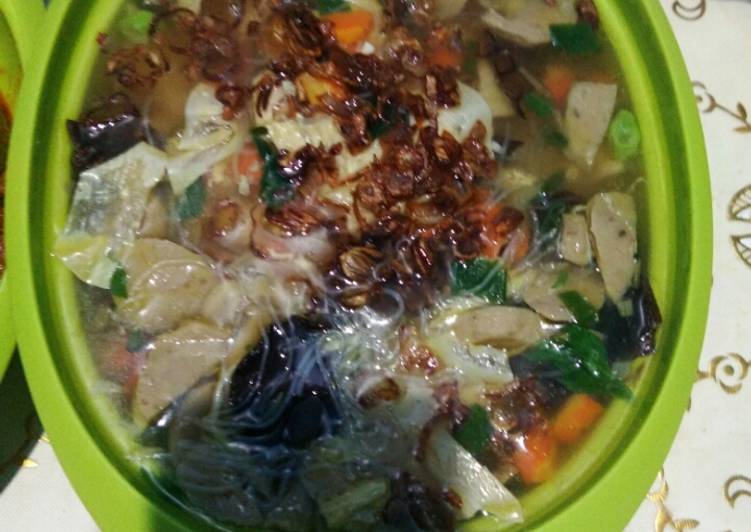 Resep Sup Kimlo rumahan, Enak Banget