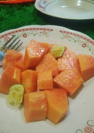 Foto resep Pepaya Jeruk Nipis
