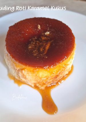 Foto resep Puding Karamel Roti Kukus