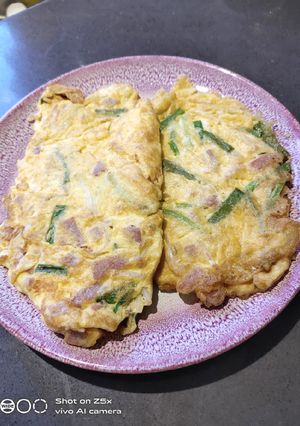 A picture of Egg Fo Yong.