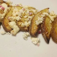 A picture of Fluffy's greek style wedges.