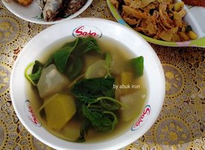 Foto resep Bening Bayam Labu Air