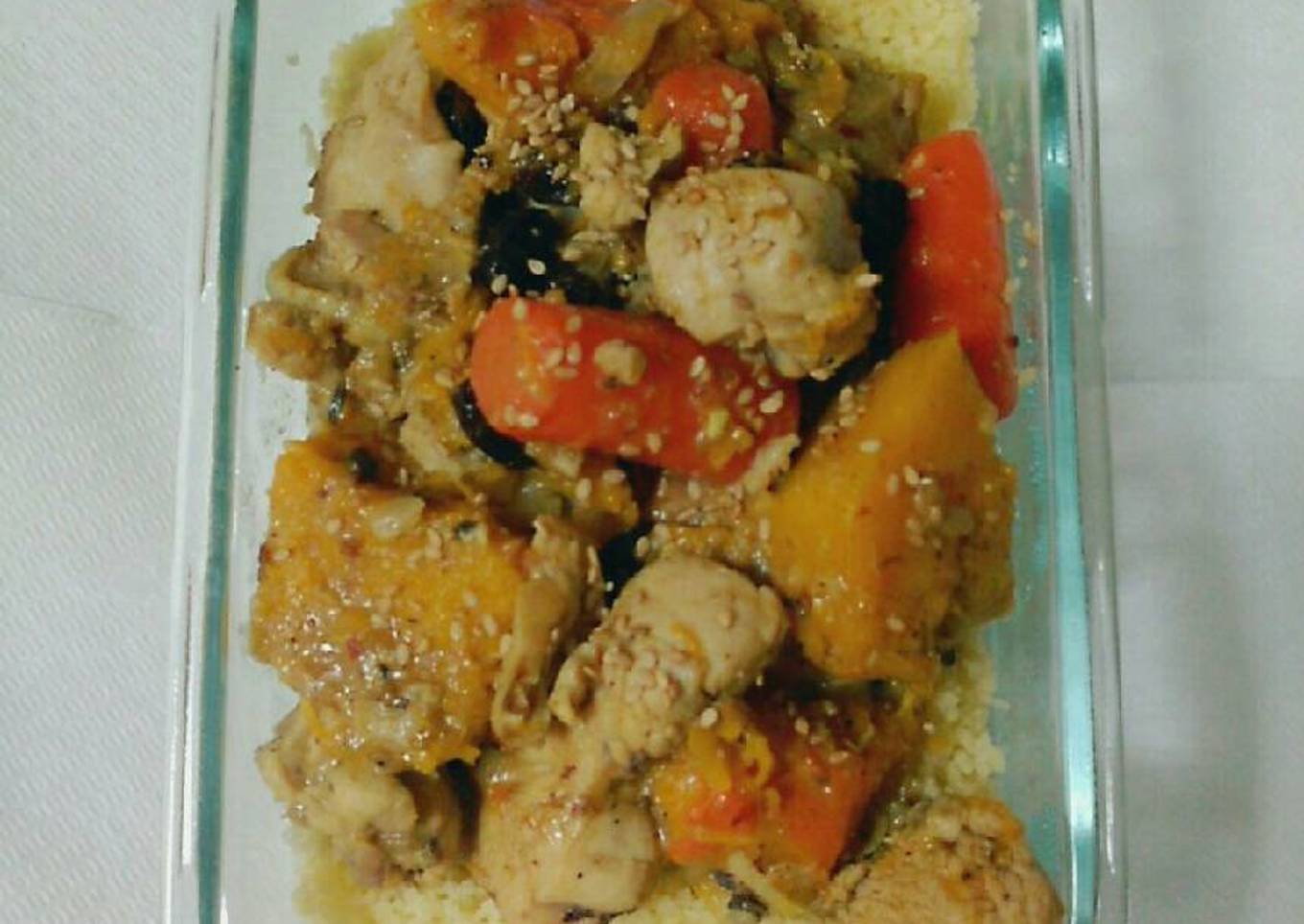 Couscousyine de pollo