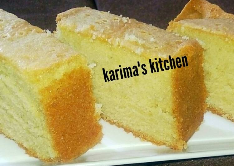 7 minutes vanilla cake