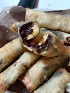 Foto resep Lumpia pisang coklat lumer