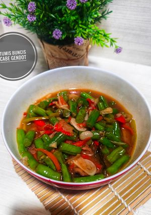 Foto resep Tumis Buncis Cabe Gendot