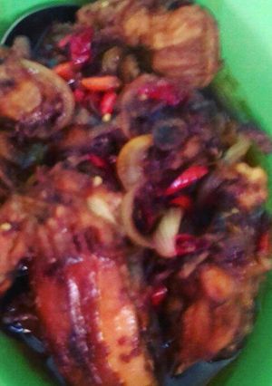 Foto resep Ayam goreng kecap pedas