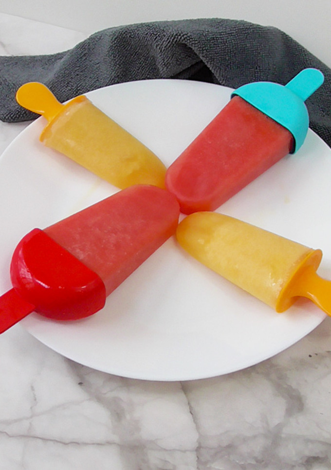 Una foto de Helados o polos de fruta saludables
