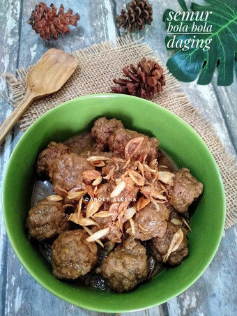 Anti Ribet, Memasak 6. Semur Bola Bola Daging Rumahan