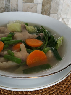 Foto resep Sup sayur plus ceker ayam..... 😋😋😋