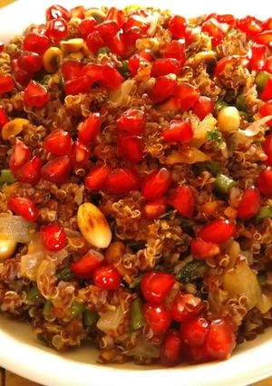 A picture of Quinoa Poha.