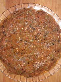 A picture of Grilled green pepper.