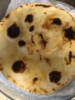 A picture of Mielie meel Roti.