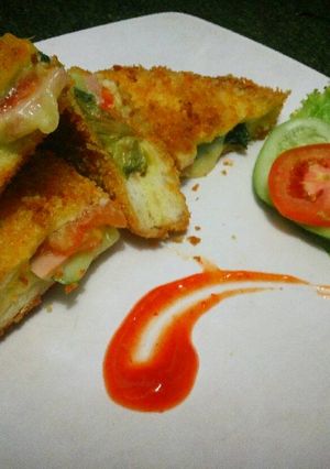 Foto resep Fried Sandwich ala Zhep