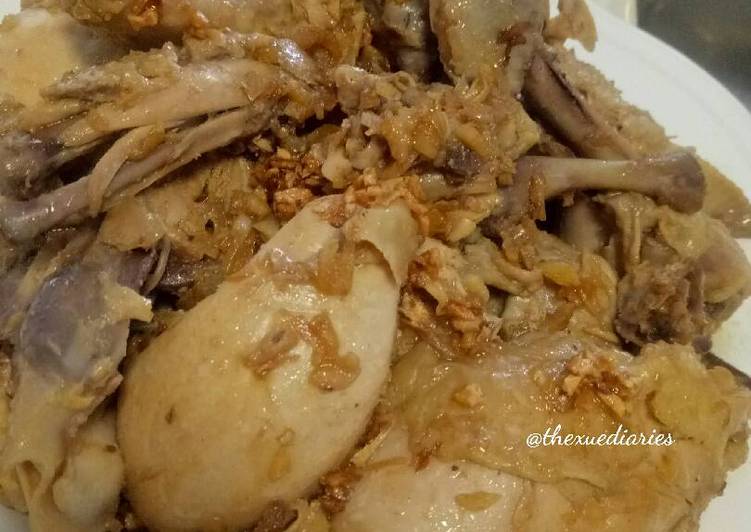 Cara Gampang Menyiapkan Ayam Rebus, Enak