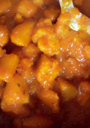 A picture of Yam porriage.