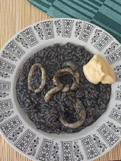Una foto de Arroz negro en Thermomix